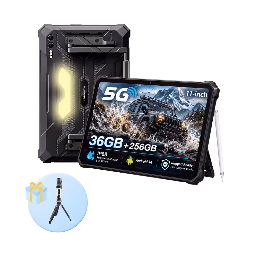 Blackview Active 10 Pro 5G Tablet - Torcia