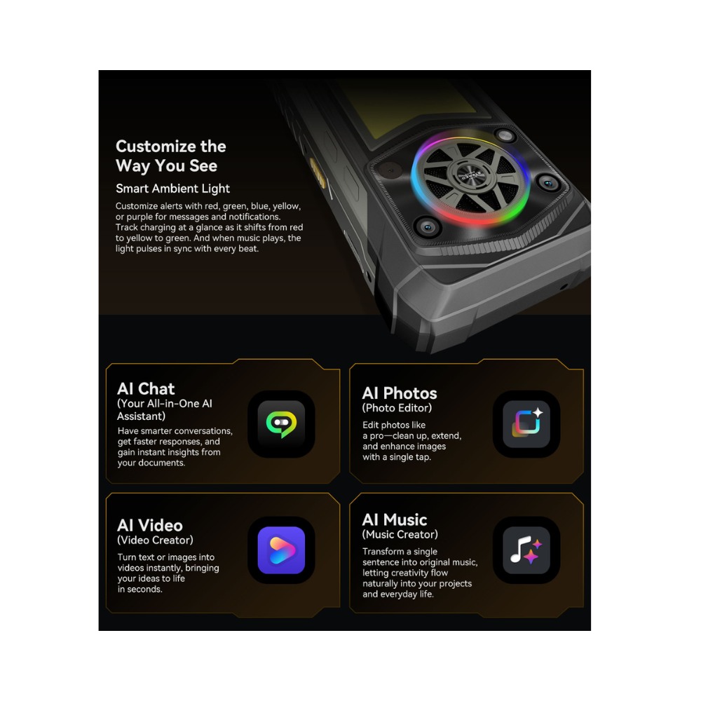 Blackview ROCK 5 | Torcia potente e grande batteria - immagine 9