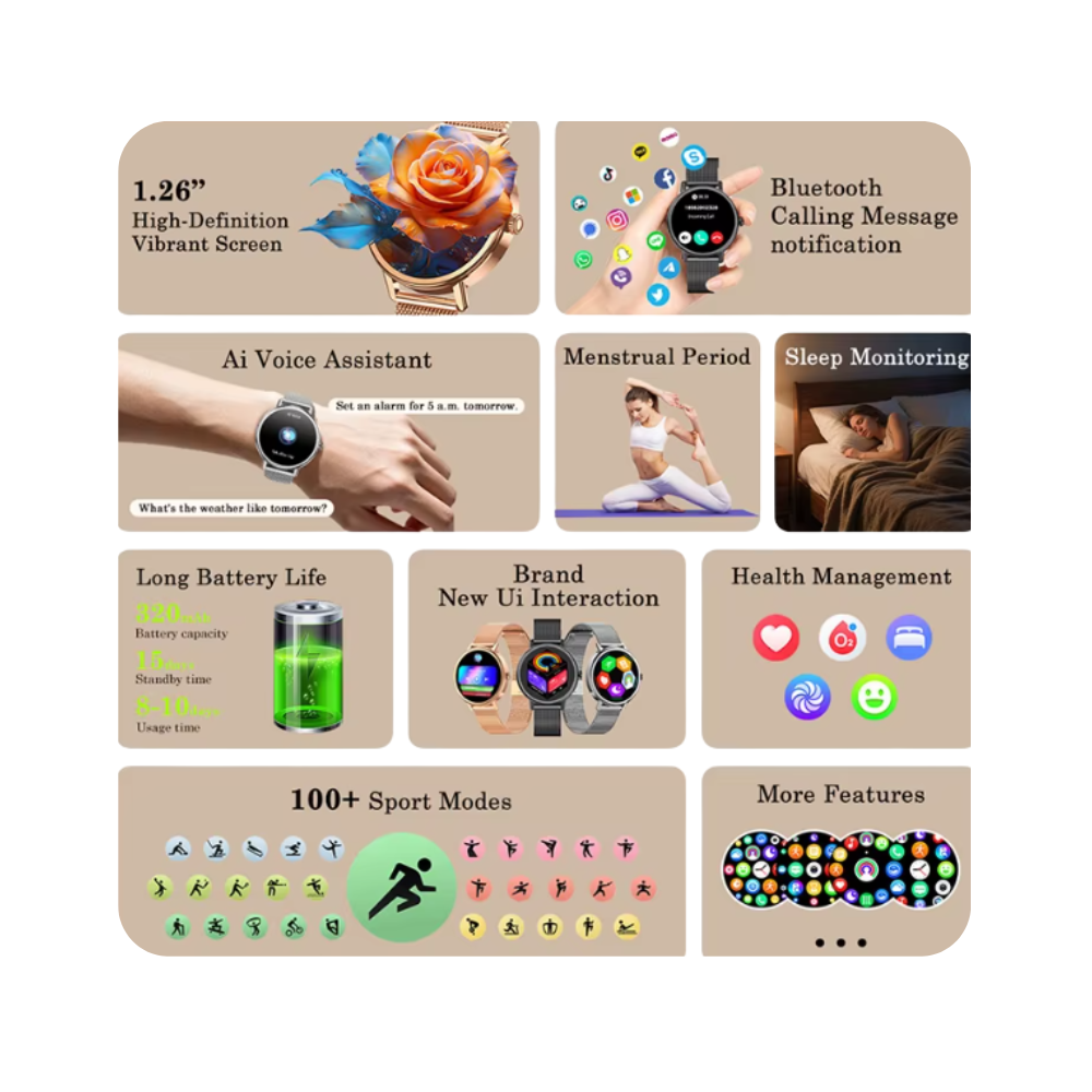 Blackview X30 - Smartwatch elegante - immagine 6