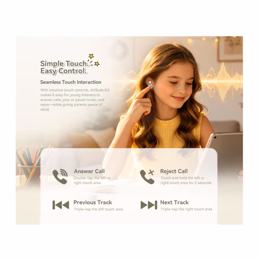 Blackview AirBuds K2: Auricolari wireless per bambini - immagine 8
