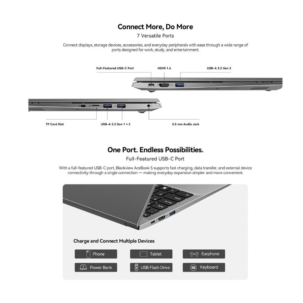 Blackview Acebook 5: Portátil 15" - immagine 9