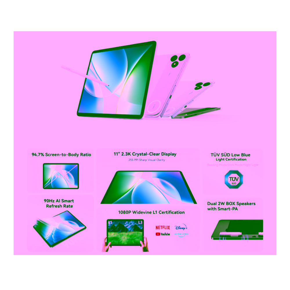 Tablet Blackview Zeno 6 | Tablet 11" con accessori - immagine 6